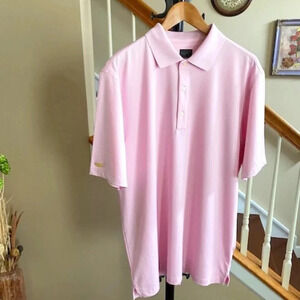 Greg Norman Pink Play Dry Polo Shirt Size Large
